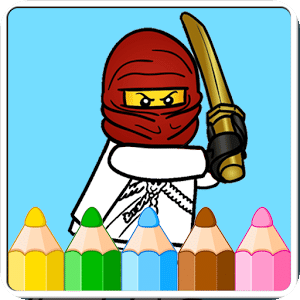 Coloring Book Game for Ninjego