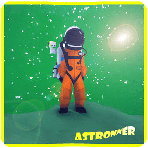 astronaut run adventure