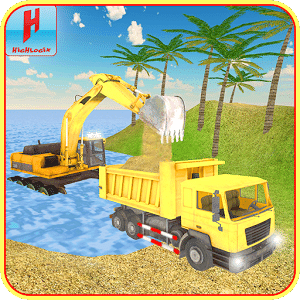 River Sand Excavator Sim