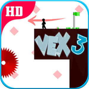 Vexman 3 run - stickman game