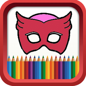 Coloring Book for Masks Hero