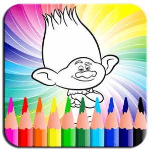 Coloring Book for Trolls