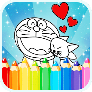 Coloring Book For Doraemon Fan