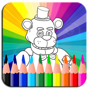 Coloring Pages Five Nights