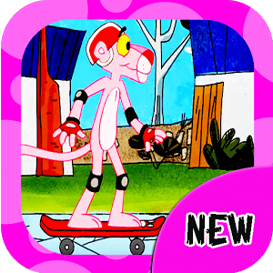 Pink Skateboard Panter Game