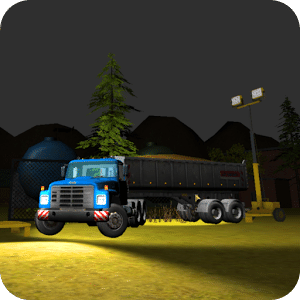 Sand Transport Truck 3D: Night
