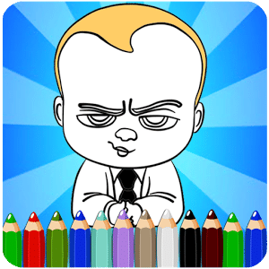 How To Color Baby boss Game