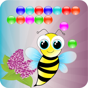 Bubble shooter - nice bees