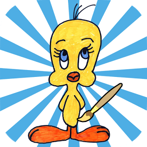 Baby Bird Coloring for Tweety