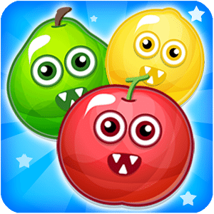 Candy fruit match 3 fruit game