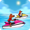 jetski scooby dog race