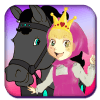 Princess Masha with the horse