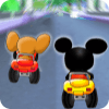 racing Jerry vs mickey