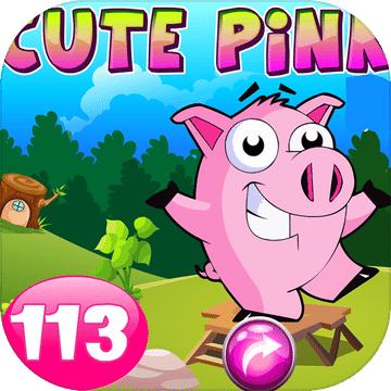 Cute Pink Pig Rescue Game-113