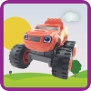 The Monster Truck Blaze puzzle