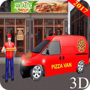 Pizza Delivery Crazy Van 2017