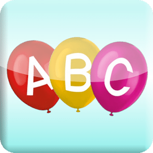 Pop Alphabet Balloons for kids