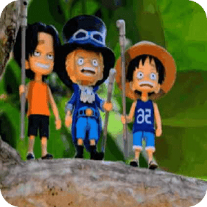 Luffy Mugiwara Kids puzzle