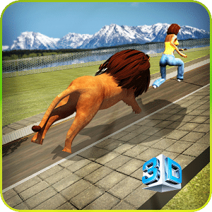 Angry Lion City Attack 3D