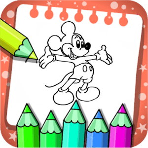 Coloring Book of Mickey Little