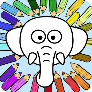 funny animals coloring book