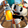 cuphead and cuphead Subway Surfers