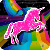 Magical unicorn rainbow dash