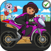 Dora motorbike adventure