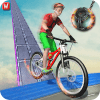Impossible BMX Crazy Rider Stunt Racing Tracks 3D