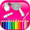 kids Beauty Coloring Book