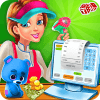 Baby Store Cashier Girl: Shopping Mall