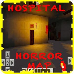 Night adventure in the hospital map for MCPE Craft