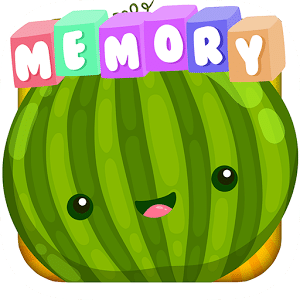 Çocuklar için hafıza oyunu - Meyveler