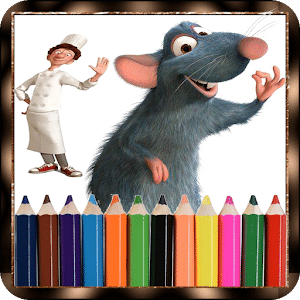 the ratatouille coloringbook