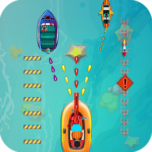 Ultimate Speed Boat Shooter Game