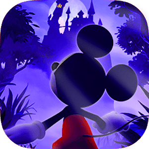 Mickey Battle Temple Mouse