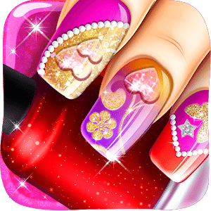 Valentine Love Fashion Nail Art Salon