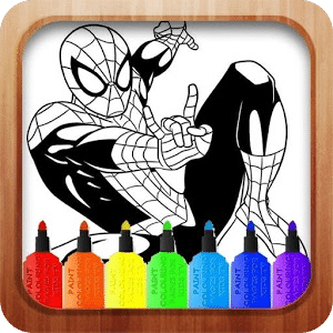 Learn spiderman coloring by fans