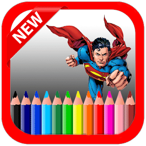 Coloring Book Of Super Hero