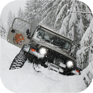 Offroad Snow Jeep Driving 4x4 Mountain Drive