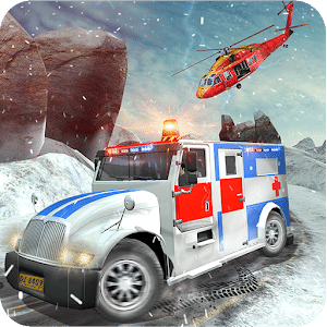 Offroad Ambulance Emergency Rescue Helicopter Game