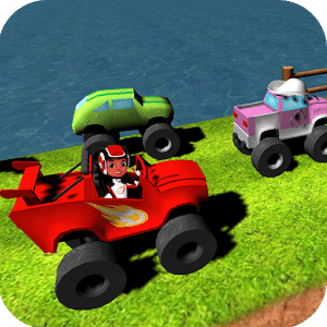 Blaze Monster machine free 3D Car Caring Rush