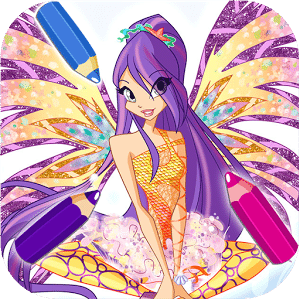 Coloring Game for Winx
