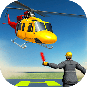 直升機模擬器2018 - 飛機著陸遊戲