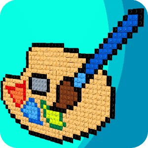 The pixel art : coloring & drawing by pixels