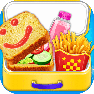 School Lunch Maker - Burger, Sandwich, Fries,Juice