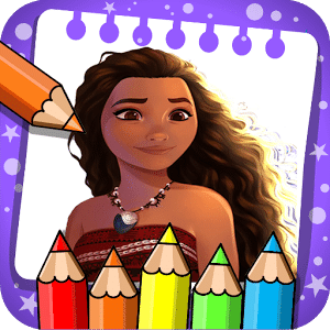 moana coloring the moana princess vaian