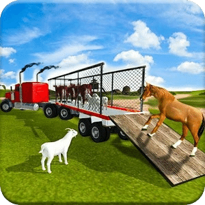 农场 动物 货物 卡车 SIM卡 3D
