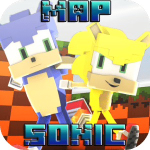 Map Sonic the Parkour Hedgehog for MCPE