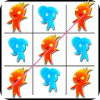 the Tic tac Toe FireBoy vs WaterGirl :XO games